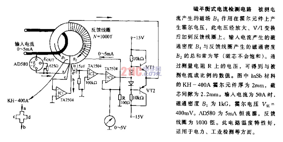 磁平衡式<strong>電流檢測電路</strong>.gif