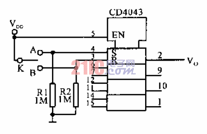 <strong>機(jī)械開關(guān)</strong><strong>整形電路</strong>.gif