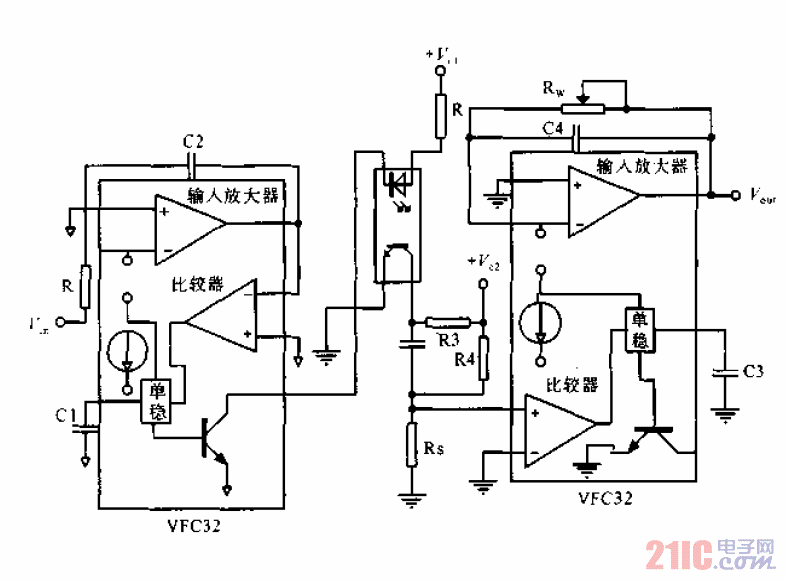 遠(yuǎn)距離傳<strong>輸電</strong>壓頻率<strong>轉(zhuǎn)換電路</strong>.gif