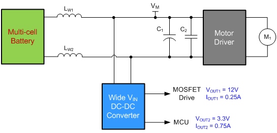 為什么寬 VIN DCDC 轉(zhuǎn)換器非常適合高單元數(shù)電池供電的無人機
