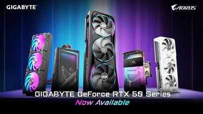 技嘉 GeForce RTX? 50 系列顯示卡正式上市，散熱方案全面升級(jí)釋放強(qiáng)勁性能