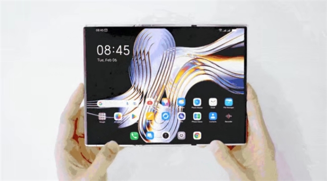 天馬供折疊屏！傳音TECNO三折概念機(jī)PHANTOM ULTIMATE 2亮相MWC