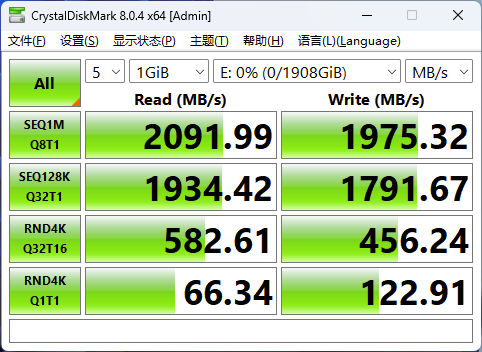 2000MB/s高速讀寫  強(qiáng)勁性能硬控職場(chǎng)