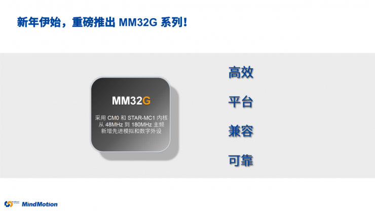 國產(chǎn)MCU再添一員，靈動(dòng)第六大產(chǎn)品線MM32G系列重磅登場！