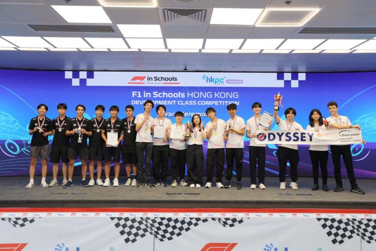 香港中學生在F1 in Schools香港區(qū)初賽屢創(chuàng)佳績，勇闖國際賽場
