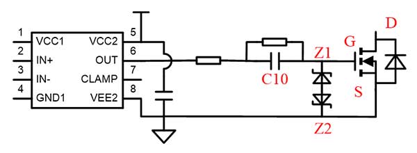 SiC MOSFET替代Si MOSFET,只有單電源正電壓時如何實現負壓？
