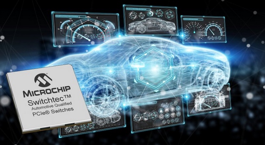 Microchip發(fā)布業(yè)界首款通過汽車級認(rèn)證的第四代PCIe?交換機(jī)，助力自動(dòng)駕駛生態(tài)系統(tǒng)發(fā)展