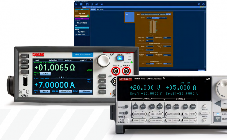 泰克推出增強型Keithley KickStart電池模擬器應用程序