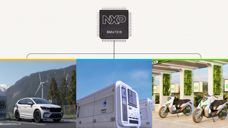 恩智浦推出全新電芯控制系列IC，賦能新能源解決方案
