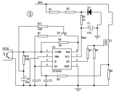 一種基于UC3842的 改進型的應(yīng)用電路