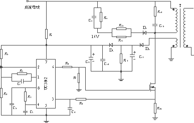 一種基于UC3842的 改進型的應(yīng)用電路