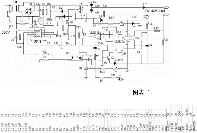 一種基于UC3842的 改進型的應(yīng)用電路