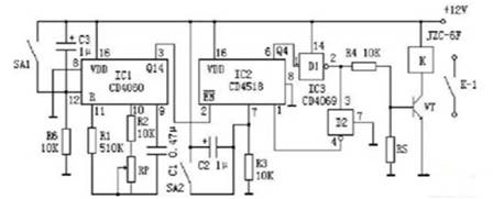 精確長延時電路圖的設計