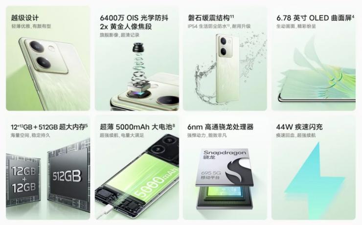 搭載驍龍 695 處理器，vivo 發(fā)布 Y100 新機(jī)