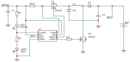納祥科技4A異步雙節(jié)可調(diào)充電IC NX7013，外圍簡潔，可PIN TO PIN如韻CN3302