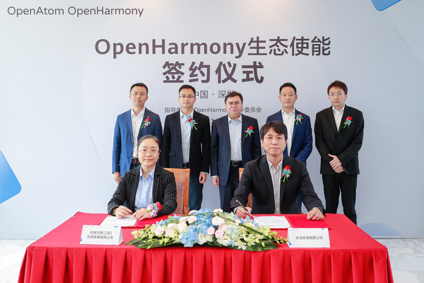 軟通動力子公司鴻湖萬聯(lián)成為華為首批OpenHarmony生態(tài)使能伙伴