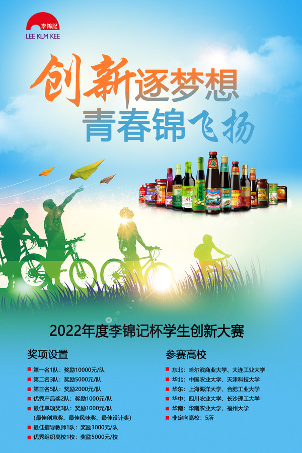 2022年度李錦記杯學(xué)生創(chuàng)新大賽海報