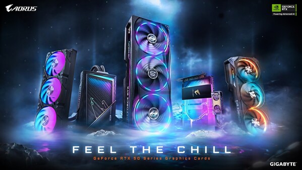 技嘉于 CES 2025 首度亮相升級散熱設(shè)計與精實體積的 NVIDIA GeForce RTX 50 系列顯卡