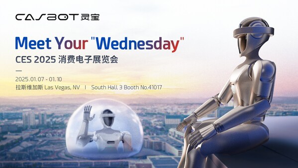 靈寶CASBOT亮相CES 2025，開啟人機共生未來景觀