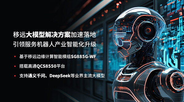 MWC 2025 | 移遠(yuǎn)通信大模型解決方案加速落地，引領(lǐng)服務(wù)機(jī)器人創(chuàng)新變革