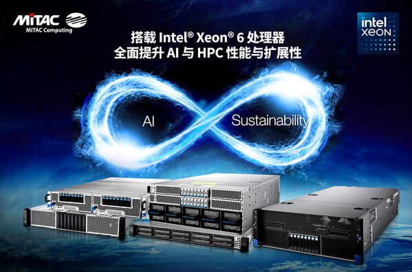 搭載 Intel? Xeon? 6 處理器，全面提升 AI 與 HPC 性能與擴(kuò)展性