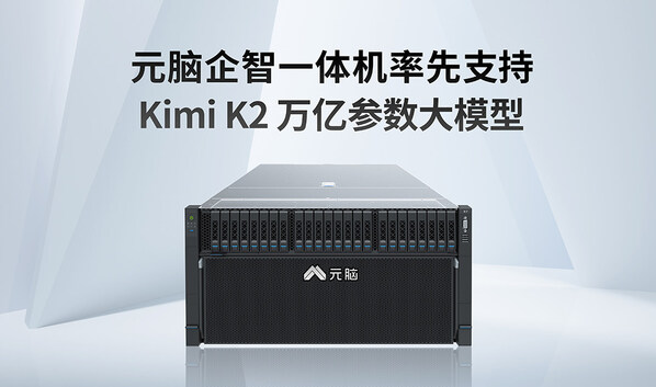 萬億參數(shù)！元腦企智一體機率先支持Kimi K2大模型