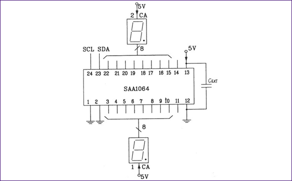 SAA1064I2CLEDoB(ti)(q)ӽӿ·D