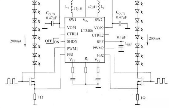 LT3486(gu)ɵ܇LED(q)·D